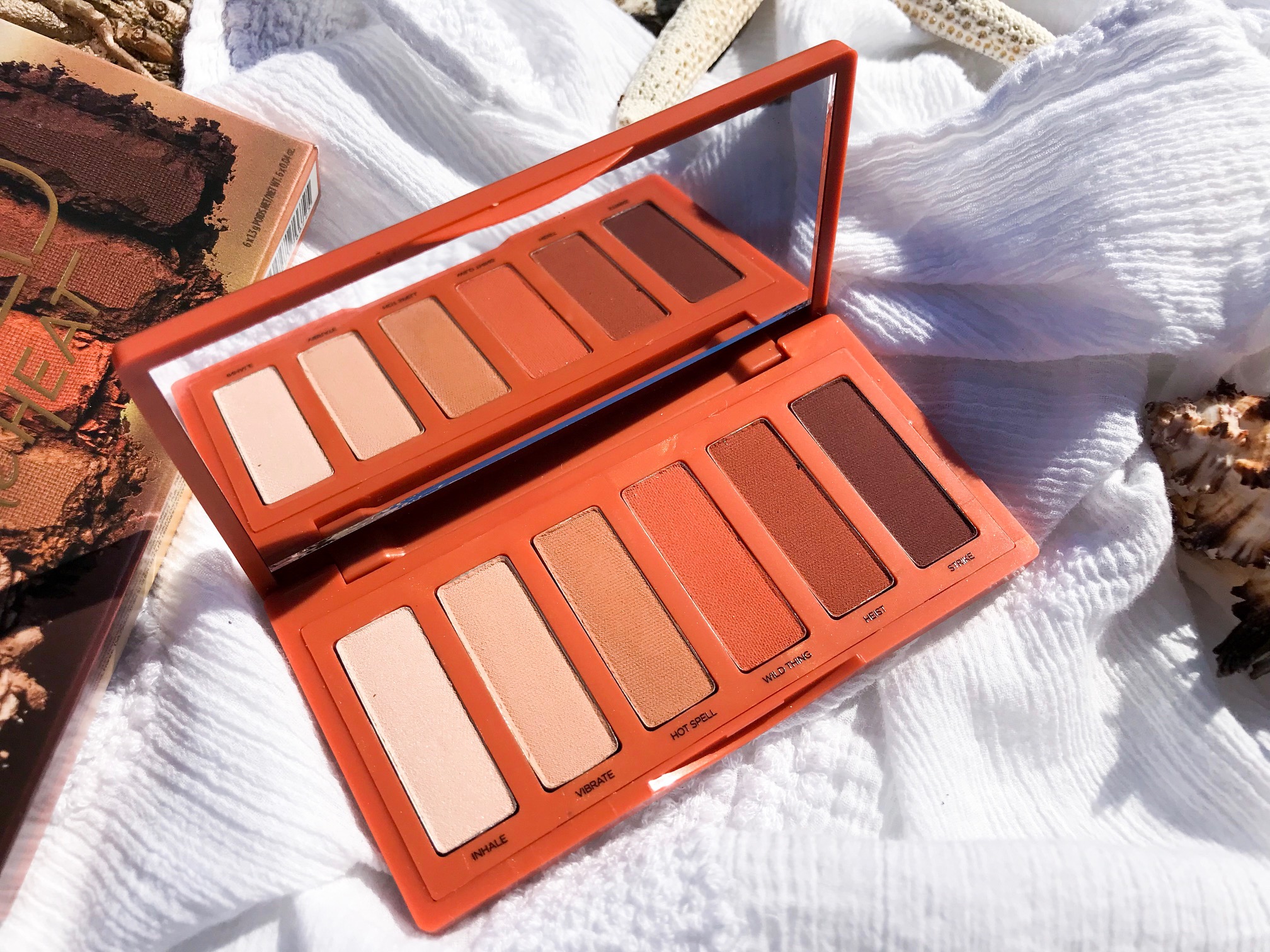 Urban Decay Naked Petite Heat Palette Review And Swatches Cat S