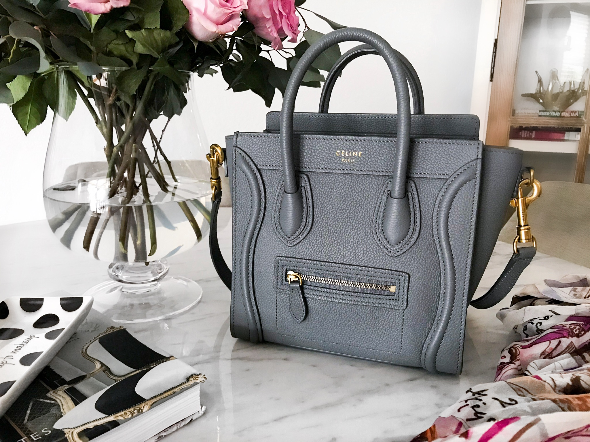 Celine Launches An Extreme Mini Nano Triomphe And It's Selling For