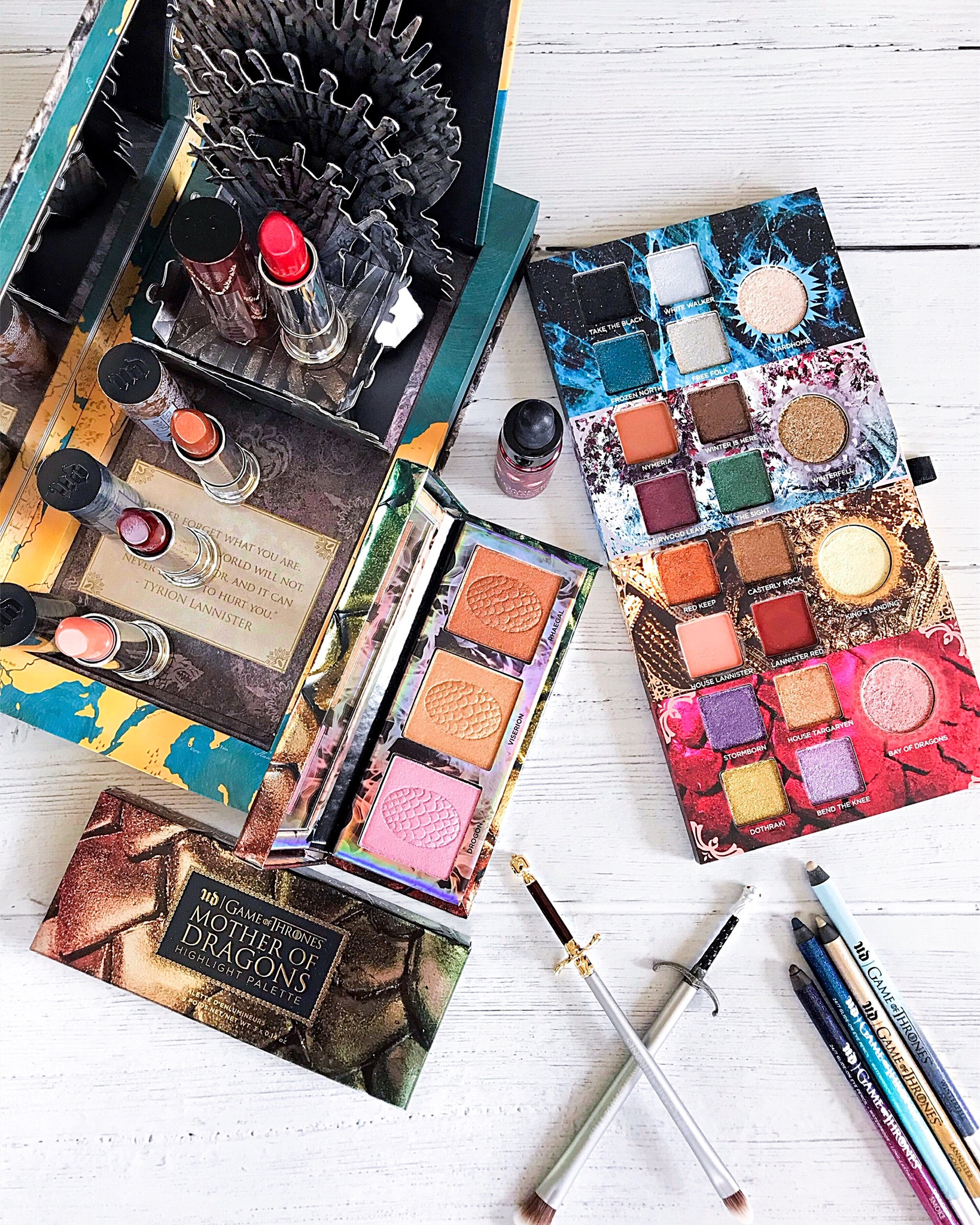 Urban Decay Game of Thrones Review and - Daily Living